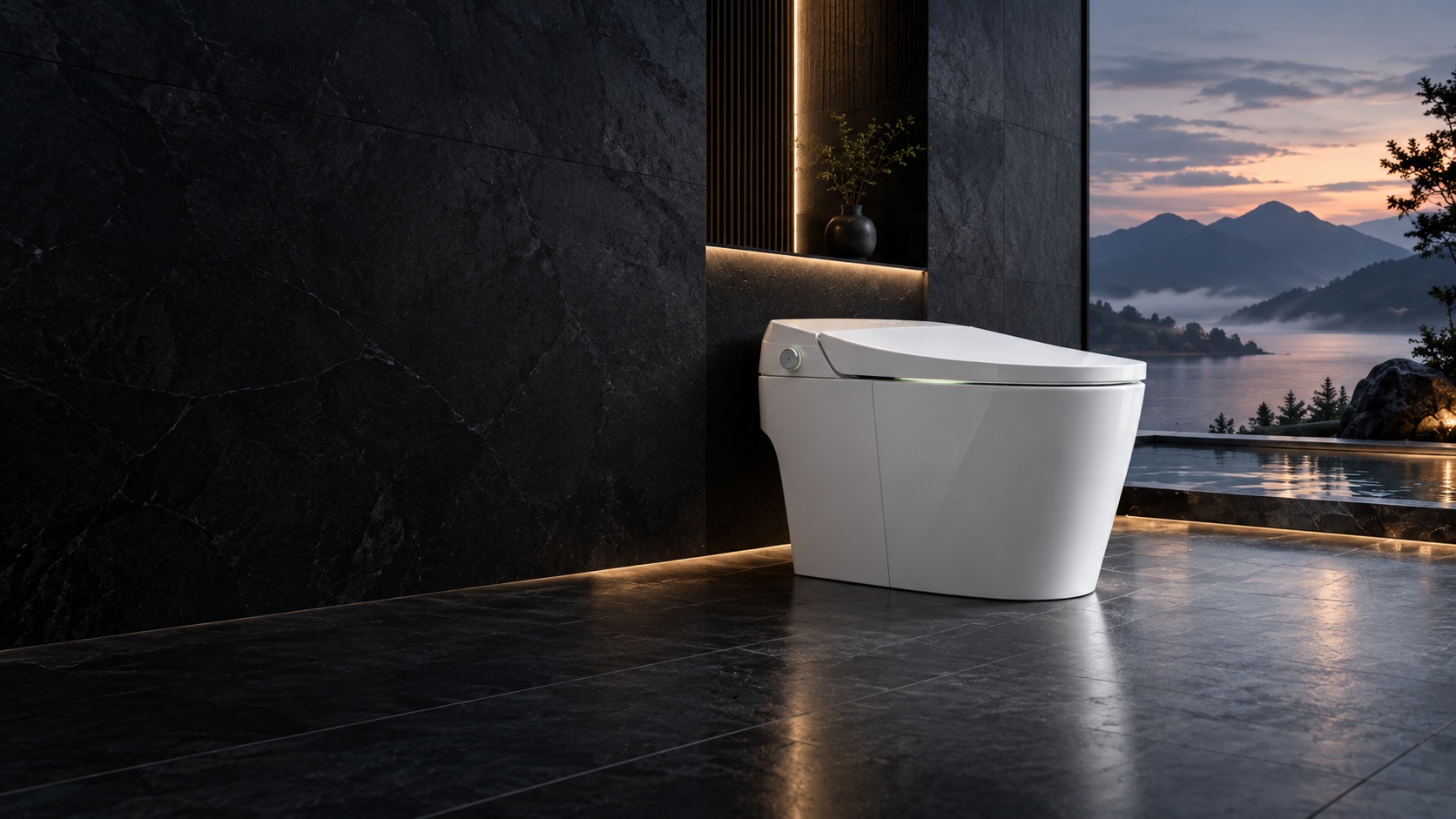 Smart Toilet Voltage and Plug Configuration for Export Markets